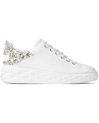Jimmy Choo - Zapatillas Diamond Maxi con detalles de cristal - Lyst