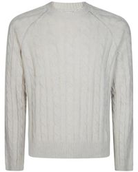 Diana Studio - Cable-Knit Raglan-Sleeve Sweater - Lyst