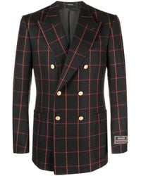 Gucci - Wool Double-breasted Blazer - Lyst