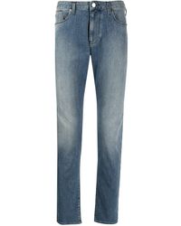 Emporio Armani - Slim-cut Denim Jeans - Lyst