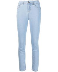 Liu Jo - Cropped Skinny Jeans - Lyst