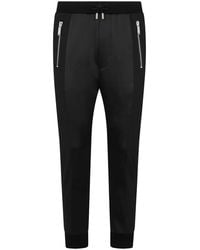 DSquared² - Panelled Wool-Blend Track Pants - Lyst