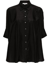 Antonelli - Classic-collar Silk Shirt - Lyst