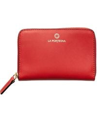 La Portegna - Baby Julia Leather Wallet - Lyst