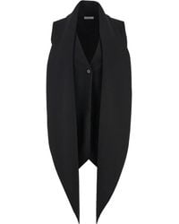 Ferragamo - Pussy-Bow Vest - Lyst