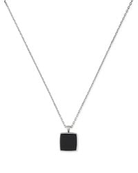 Emanuele Bicocchi - Square Onyx Pendant Necklace - Lyst