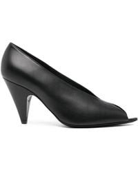 Sergio Rossi - Leather Heeled Pumps - Lyst