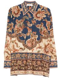 Zimmermann - "Astra" Shirt - Lyst