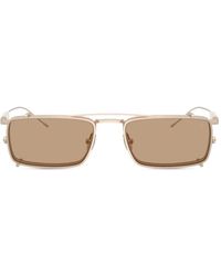 Brunello Cucinelli - Brille Mit Eckigem Gestell - Lyst