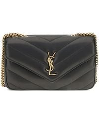 Saint Laurent - Small Loulou Quilted Leather Shoulder Bag - Lyst
