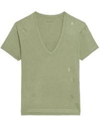 Zadig & Voltaire - T-Shirt Marta À Manches Courtes - Lyst