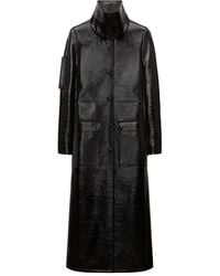 Courreges - High-Shine Trench Coat - Lyst