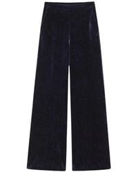 forte_forte - High-Waisted Wide-Leg Trousers - Lyst