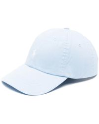 Polo Ralph Lauren - Embroidered-Logo Cotton Cap - Lyst