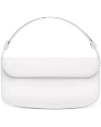 Courreges - Schultertasche mit geschwungener Klappe - Lyst