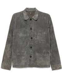 Salvatore Santoro - Suede Jacket - Lyst