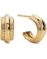 Monica Vinader - Heirloom Bold Huggie Earrings - Lyst