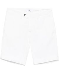 VELA SHOP - Short Ceinturé À Ourlet Retroussé - Lyst