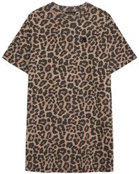 Anine Bing - Beth Mini Dress And Leopard - Lyst