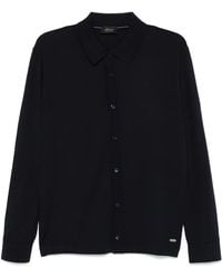 Brioni - Fijngebreid Overhemd - Lyst