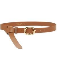 Fabiana Filippi - Knot-Detail Leather Belt - Lyst