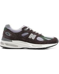 New Balance - Tier 1 Pigskin Synthetic Mesh Sneakers - Lyst