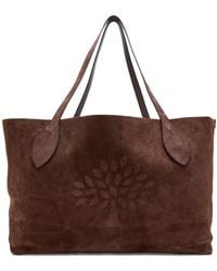 Mulberry - Oversized Suede Tote Bag - Lyst