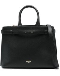 Lancel - Medium Leather Tote Bag - Lyst