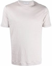 Cruciani - Schmales T-Shirt mit rundem Ausschnitt - Lyst