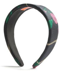 La DoubleJ - Floral-Jacquard Flat Headband - Lyst