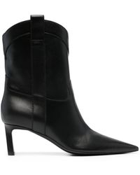 Sergio Rossi - Guadalupe 65mm Leather Boots - Lyst