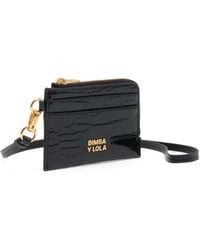 Bimba Y Lola - Croc-Effect Card Holder - Lyst
