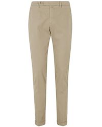 Briglia 1949 - Straight-Leg Turn-Up Chinos - Lyst
