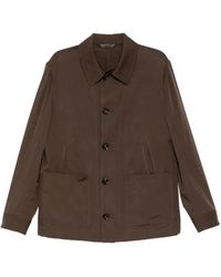 Brioni - Silk Buttoned-Cuff Jacket - Lyst