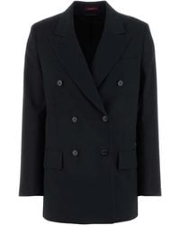 Gucci - Double-Breasted Wool Jacket - Lyst