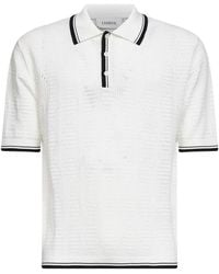 Laneus - Polo Con Ribete - Lyst