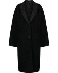Givenchy - Contrasting-lapel Single-breasted Coat - Lyst