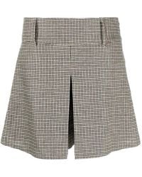 Brunello Cucinelli - Plaid Pattern Shorts - Lyst