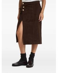 Liu Jo - Midi Skirt - Lyst