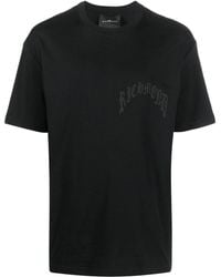John Richmond - Ondolin Cotton T-shirt - Lyst