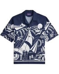 Ralph Lauren - Print-Detail Short-Sleeve Shirt - Lyst