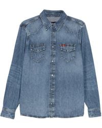 7 For All Mankind - Western Denim Shirt - Lyst