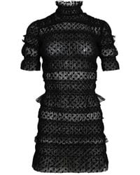 Roberta Einer - Abito Corto Con Ruches - Lyst
