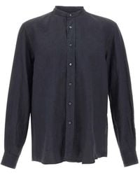 Aspesi - Band Collar Bruce Shirt - Lyst