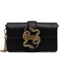 Just Cavalli - Snake-Plaque Chain-Strap Mini Bag - Lyst