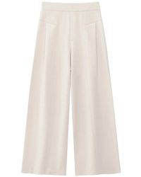 Shanghai Tang - Pleated Palazzo Pants - Lyst