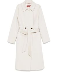 Max Mara - Abrigo De Lana Virgen Con Doble Botonadura - Lyst