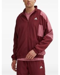 adidas - Colour-Block Zip-Up Jacket - Lyst