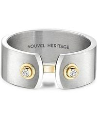 Nouvel Heritage - Paris From The Sky Mood Diamond Ring - Lyst