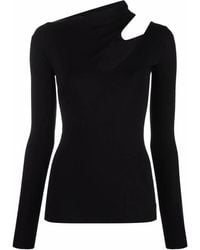 MANURI - Bambina Cut-Out Detail Blouse - Lyst